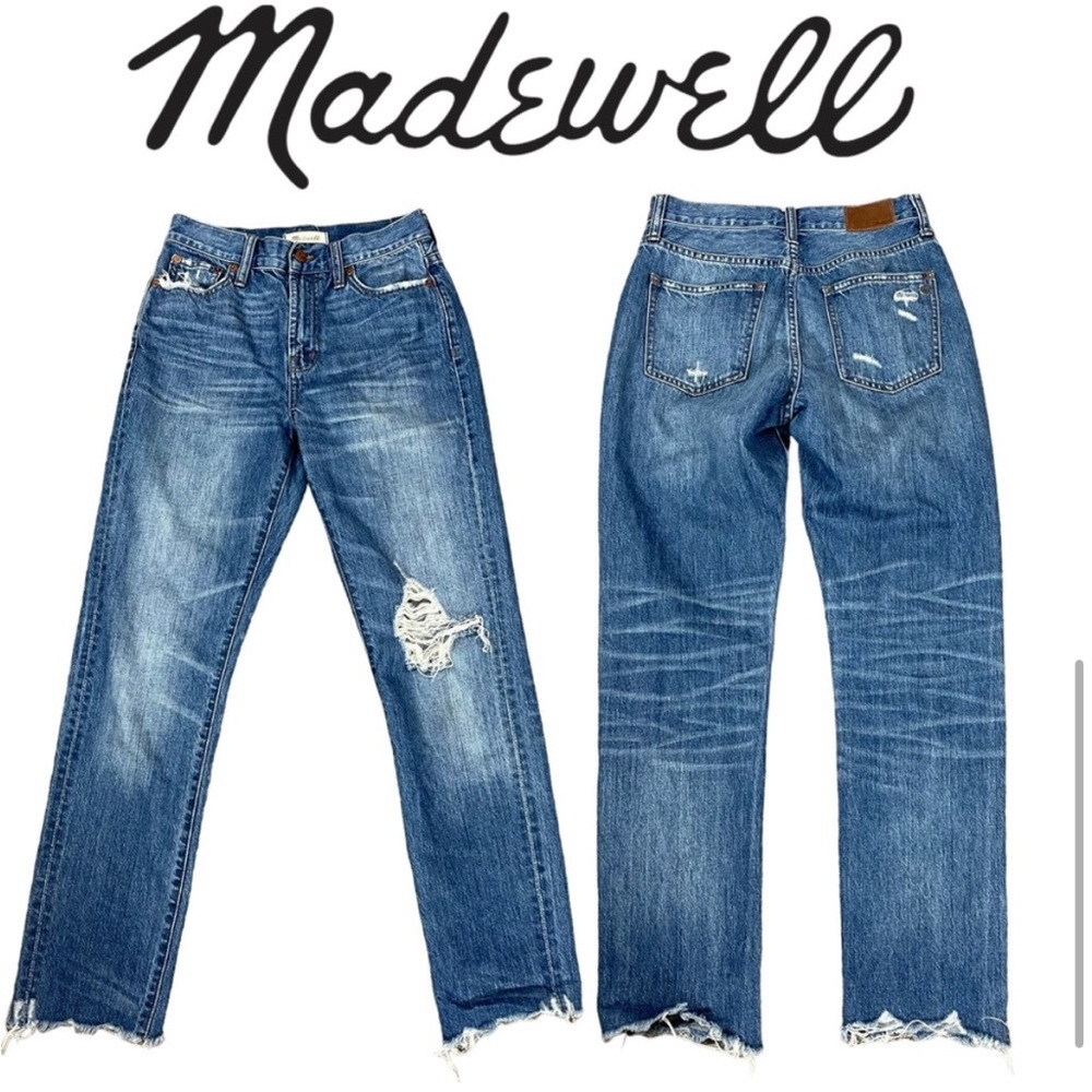 Madewell The Perfect Summer Jean Distressed Sz 27